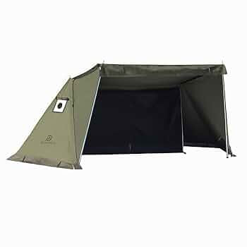 Amazon.co.jp: DomanPark パップテント TC 軍幕 テント ソロ